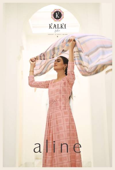 Aline By Kalki Fashion Embroidery Salwar Suit in Cotton